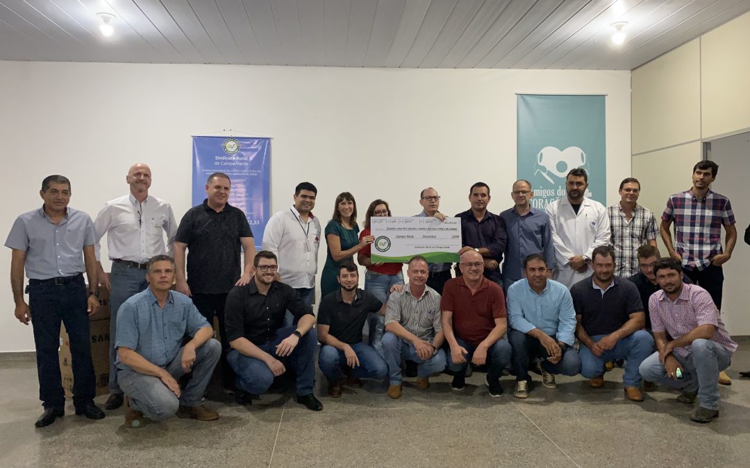 Expoverde converte parte do lucro em doações ao Hospital Municipal de Campo Verde