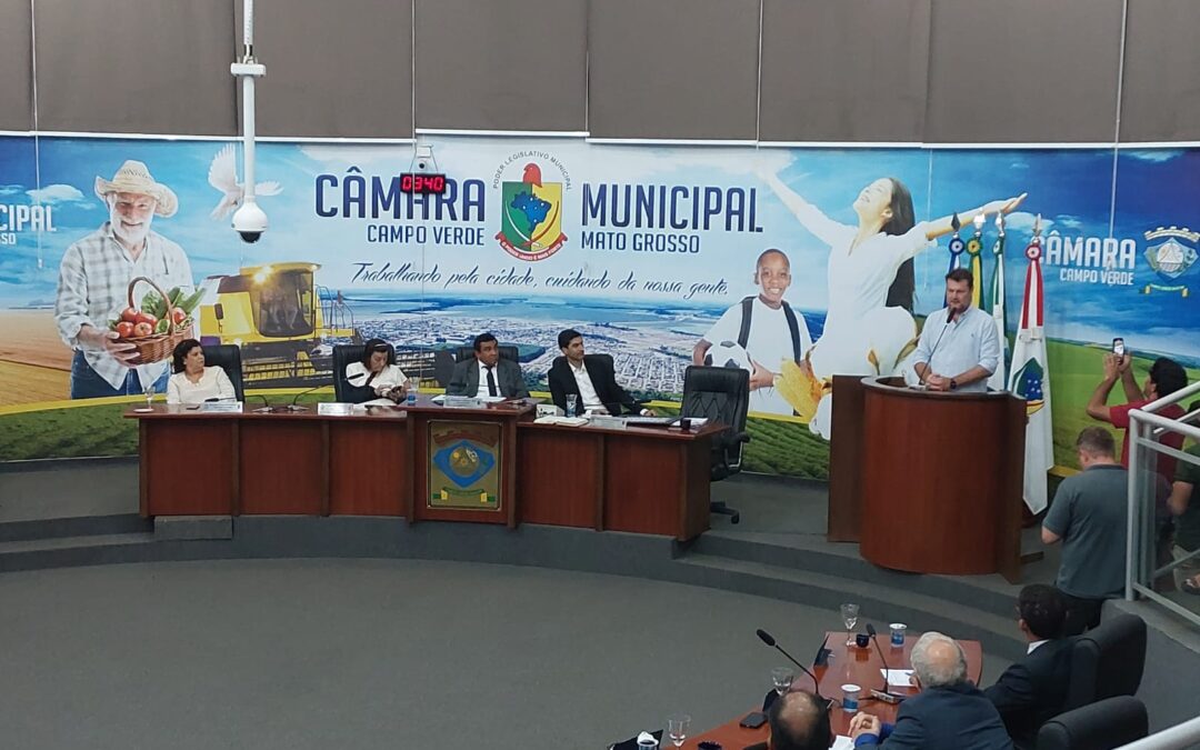 Sindicato Rural de Campo Verde recebe moção de aplausos na Câmara Municipal