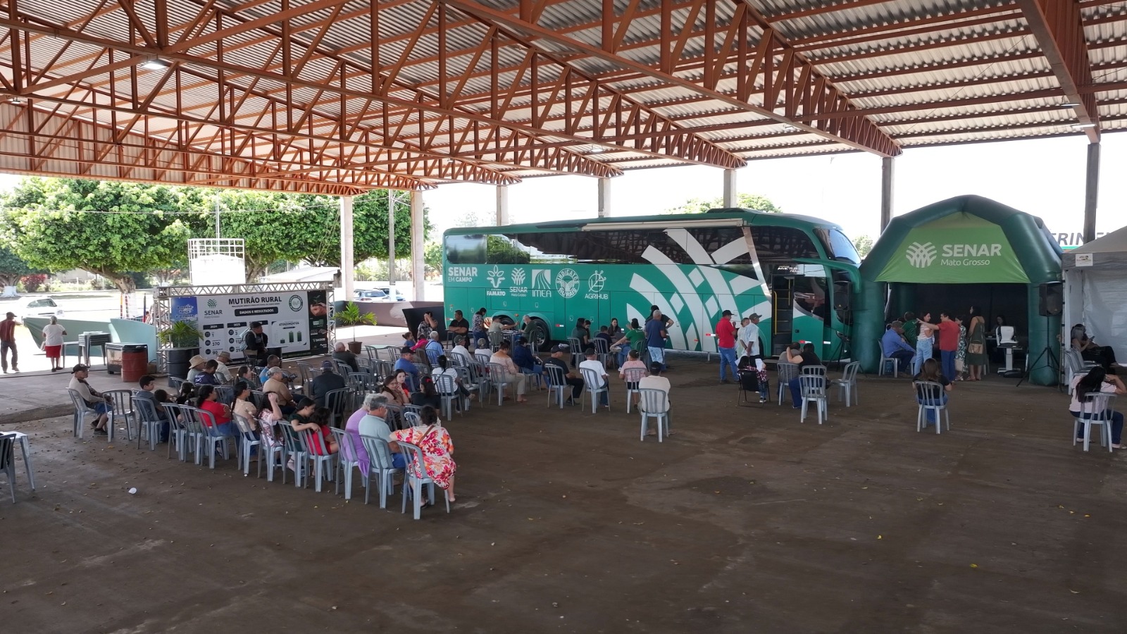 Mutirão Rural realiza mais de 1,1 mil atendimentos gratuitos em Campo Verde